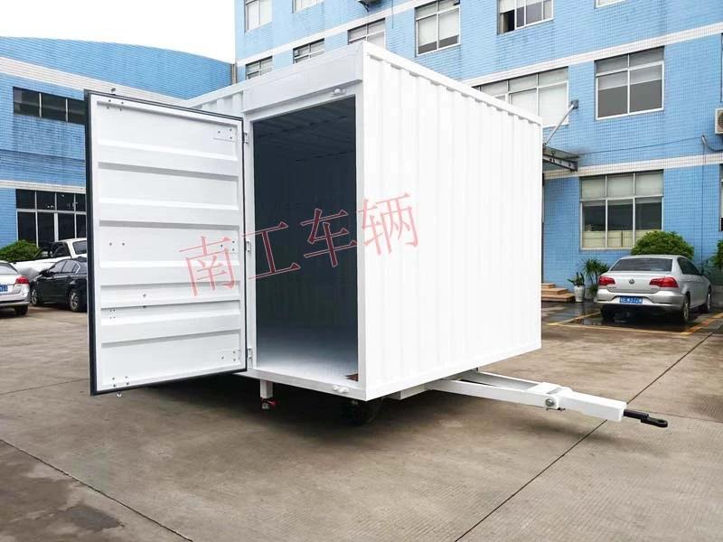 3吨箱式leyu乐鱼官方网站_乐鱼(中国)无动力全挂车