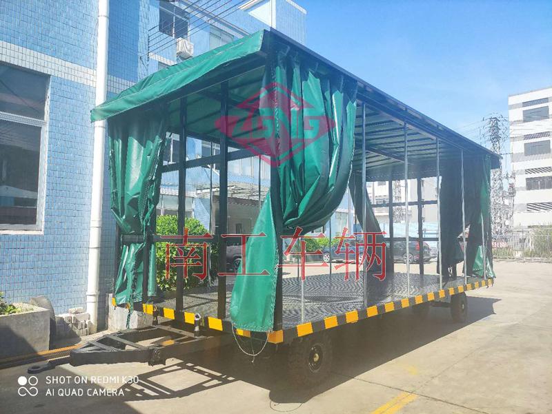 15吨雨篷双牵引leyu乐鱼官方网站_乐鱼(中国)篷式工具周转拖车